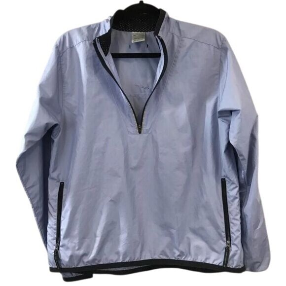 Nike Windbreaker Jacket M Half-Zip Pullover Lightweight Water-Resistant Y2K - Picture 1 of 7